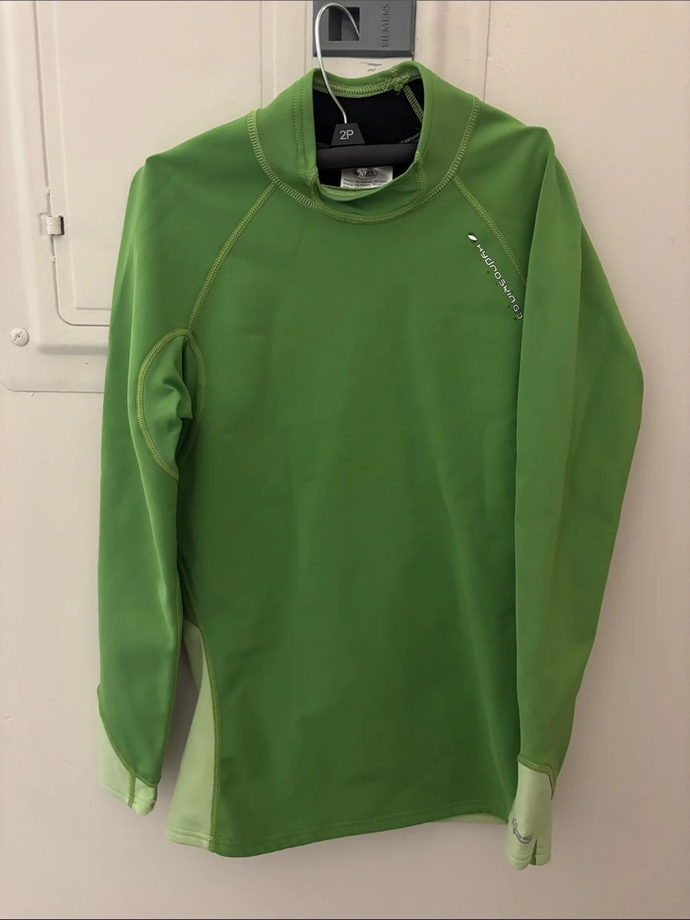 NRS long sleeve women’s hydroskin ls shirt   green Medium 0.5mm